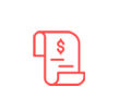 Easy invoices and bills icon